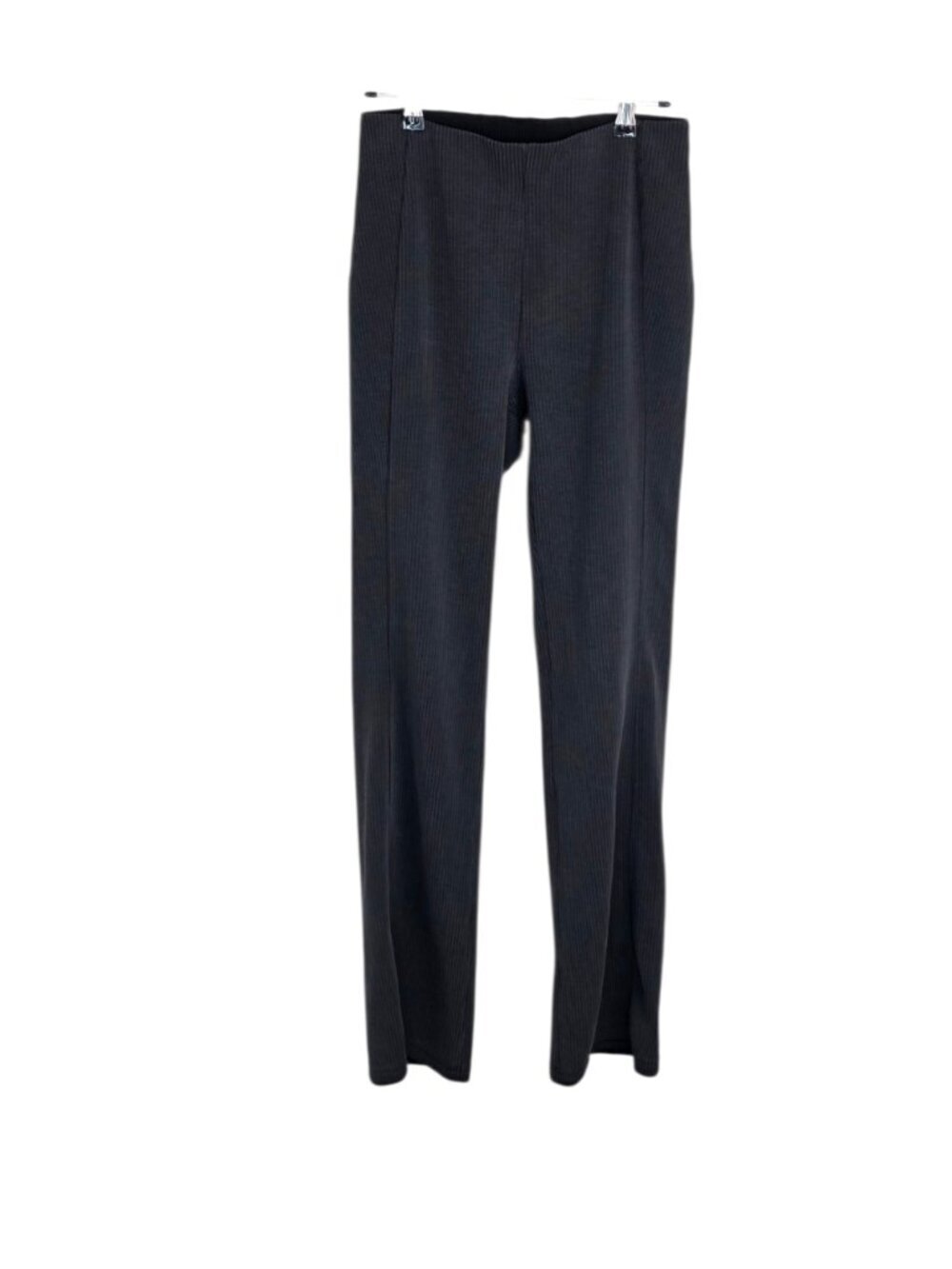 Lululemon Ribbed Softstreme Flared Pant, 33", Grey, Pull On, Size 6
